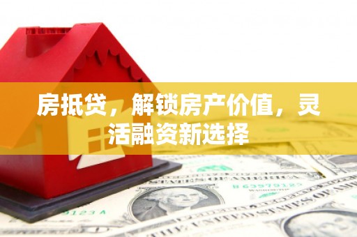 通山房抵贷，解锁房产价值，灵活融资新选择