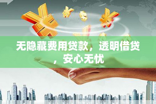 通山无隐藏费用贷款，透明借贷，安心无忧