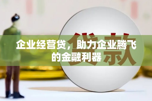 通山企业经营贷，助力企业腾飞的金融利器