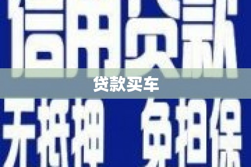 通山贷款买车