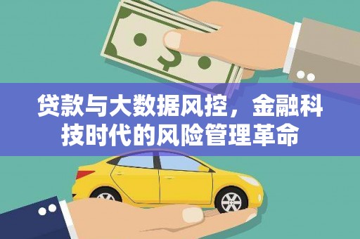 通山贷款与大数据风控，金融科技时代的风险管理革命