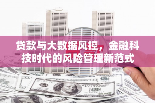 通山贷款与大数据风控，金融科技时代的风险管理新范式