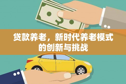 通山贷款养老，新时代养老模式的创新与挑战