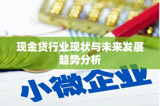 通山现金贷行业现状与未来发展趋势分析