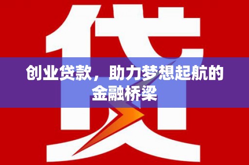 通山创业贷款，助力梦想起航的金融桥梁