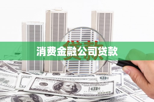 通山消费金融公司贷款