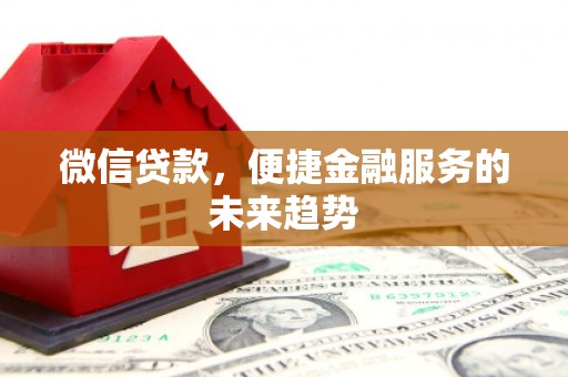 通山微信贷款，便捷金融服务的未来趋势