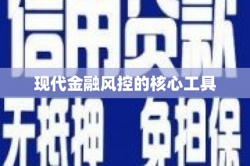 通山现代金融风控的核心工具