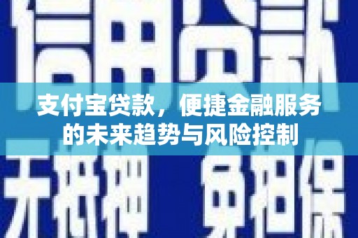 通山支付宝贷款，便捷金融服务的未来趋势与风险控制