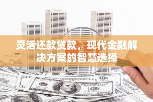 通山灵活还款贷款，现代金融解决方案的智慧选择