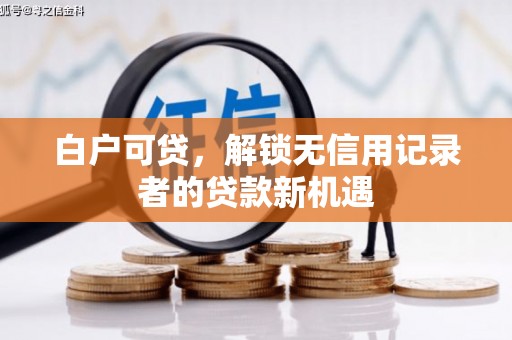 通山白户可贷，解锁无信用记录者的贷款新机遇