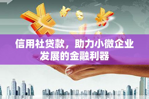 通山信用社贷款，助力小微企业发展的金融利器