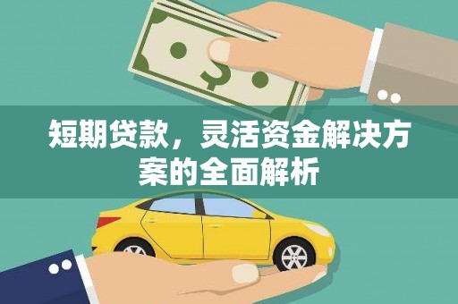 通山短期贷款，灵活资金解决方案的全面解析