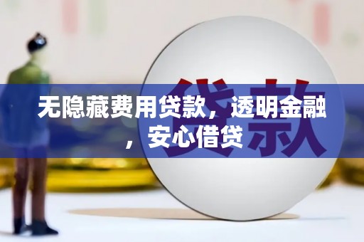 通山无隐藏费用贷款，透明金融，安心借贷