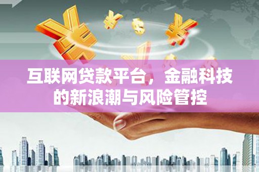 通山互联网贷款平台，金融科技的新浪潮与风险管控