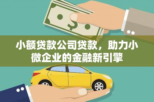 通山小额贷款公司贷款，助力小微企业的金融新引擎