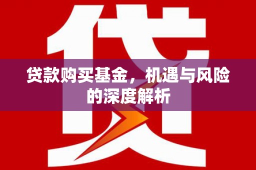 通山贷款购买基金，机遇与风险的深度解析