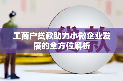 通山工商户贷款助力小微企业发展的全方位解析
