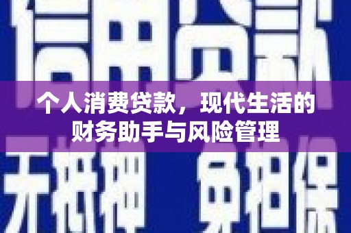 通山个人消费贷款，现代生活的财务助手与风险管理