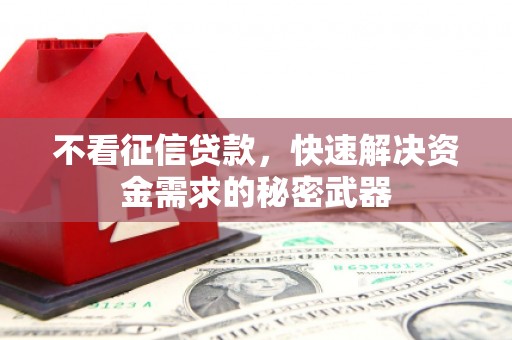 通山不看征信贷款，快速解决资金需求的秘密武器