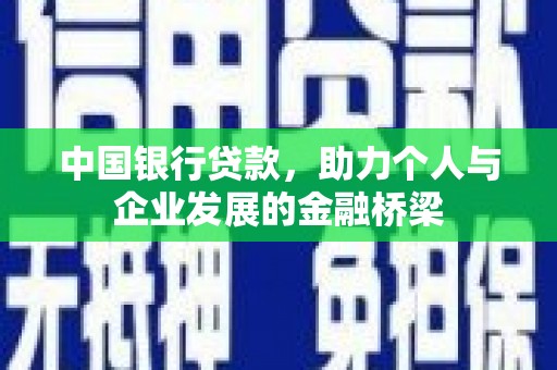 通山中国银行贷款，助力个人与企业发展的金融桥梁
