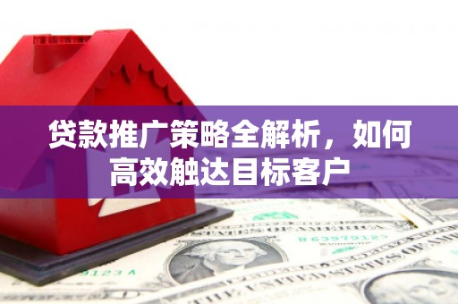 通山贷款推广策略全解析，如何高效触达目标客户