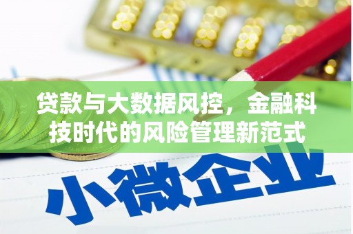 通山贷款与大数据风控，金融科技时代的风险管理新范式
