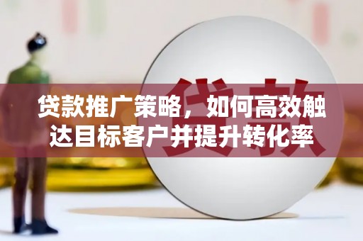 通山贷款推广策略，如何高效触达目标客户并提升转化率