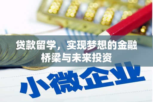 通山贷款留学，实现梦想的金融桥梁与未来投资