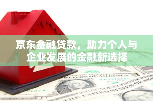 通山京东金融贷款，助力个人与企业发展的金融新选择