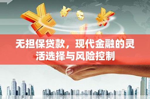 通山无担保贷款，现代金融的灵活选择与风险控制