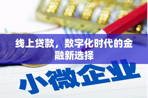 通山线上贷款，数字化时代的金融新选择