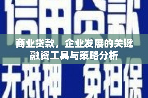 通山商业贷款，企业发展的关键融资工具与策略分析