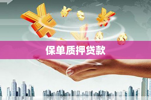 通山保单质押贷款