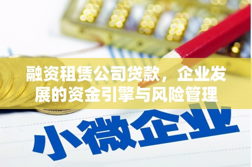 通山融资租赁公司贷款，企业发展的资金引擎与风险管理