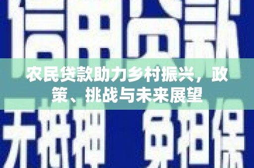 通山农民贷款助力乡村振兴，政策、挑战与未来展望
