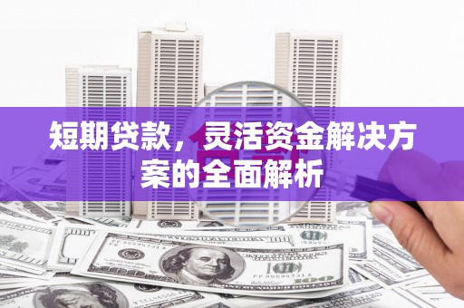 通山短期贷款，灵活资金解决方案的全面解析