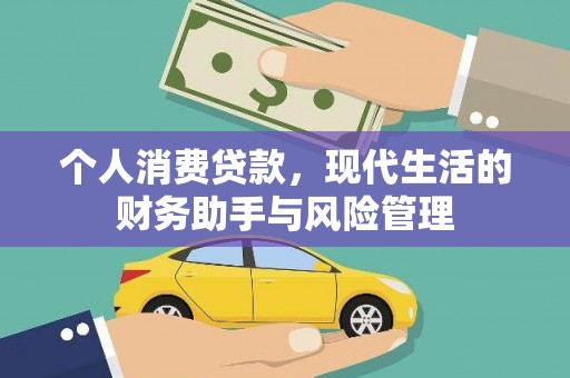 通山个人消费贷款，现代生活的财务助手与风险管理