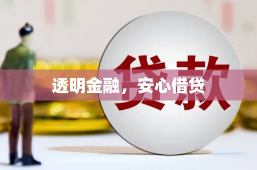 通山透明金融，安心借贷